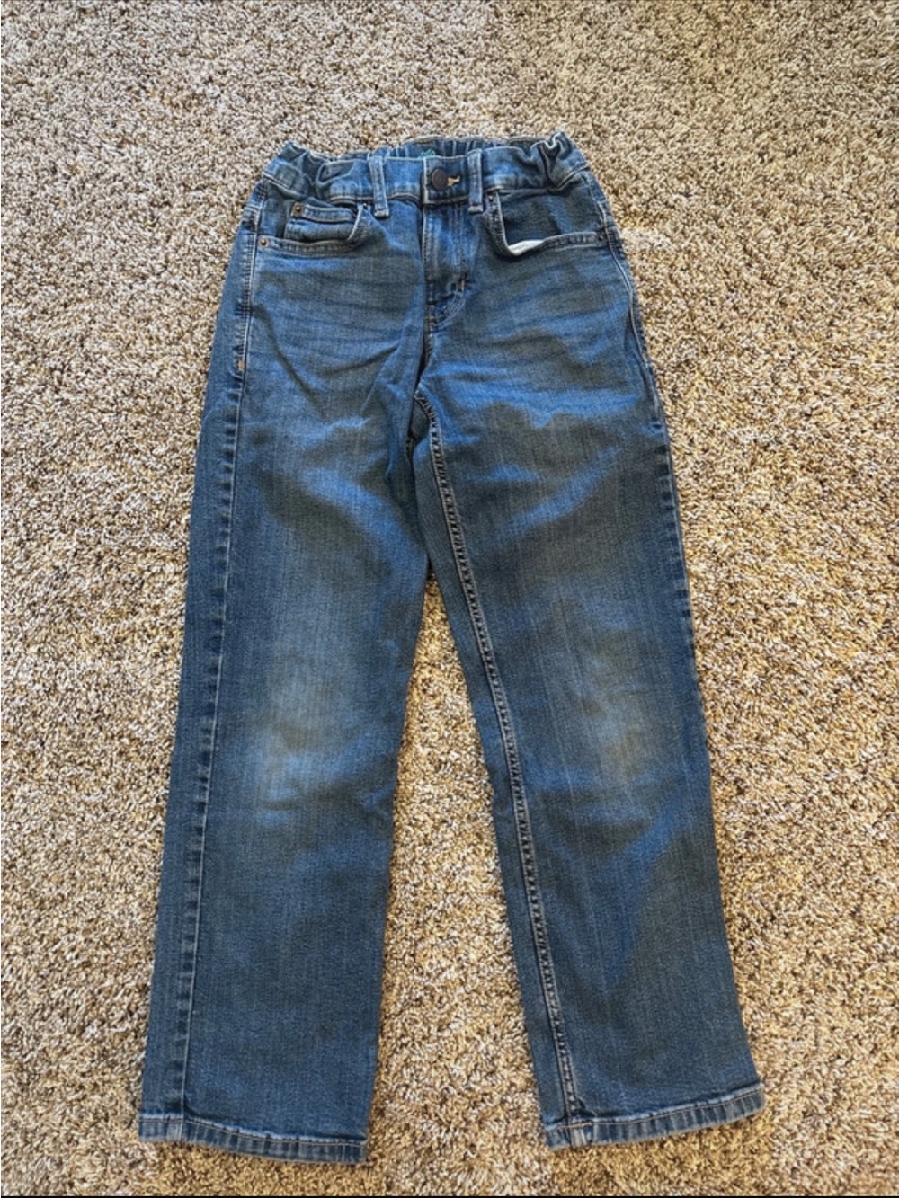 Kids Denim Jeans - Blue Straight Leg